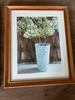 Set van 3 ingelijste bloemenprints, Huis en Inrichting, Woonaccessoires | Schilderijen, Tekeningen en Foto's, Ophalen, Minder dan 50 cm