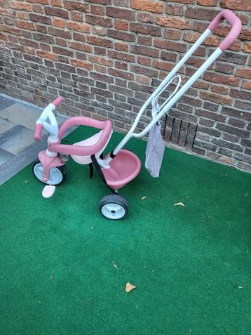 Smoby Driewieler met Duwstang beschikbaar voor biedingen