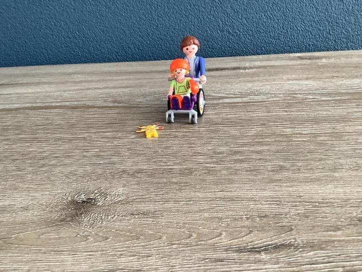 PLAYMOBIL Kind in rolstoel - 6663, Kinderen en Baby's, Speelgoed | Playmobil, Zo goed als nieuw, Complete set, Ophalen