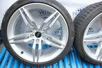 Original Audi A5 S5 8W 19 inch winterset winterbanden 5x112, 19 inch, Gebruikt, 255 mm, Banden en Velgen