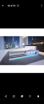 Te koop!! Bed met led verlichting incl matras, Huis en Inrichting, Gebruikt, Ophalen of Verzenden