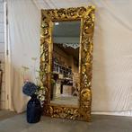 Barok Spiegel – houten lijst Goud - 200 x 100 cm-TTM Wonen, 200 cm of meer, Nieuw, Info@ttmwonen.nl, 100 tot 125 cm