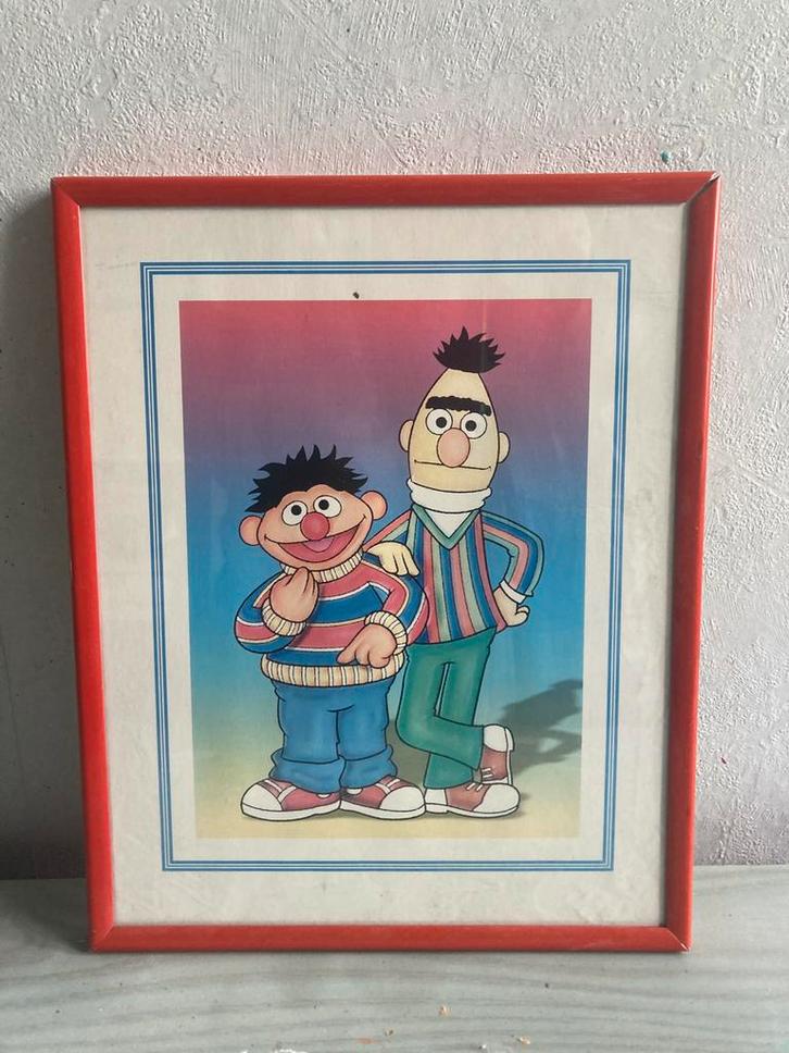 Vintage verzameling Ernie, en wat Bert, Verzamelen, Poppetjes en Figuurtjes, Zo goed als nieuw, Ophalen of Verzenden