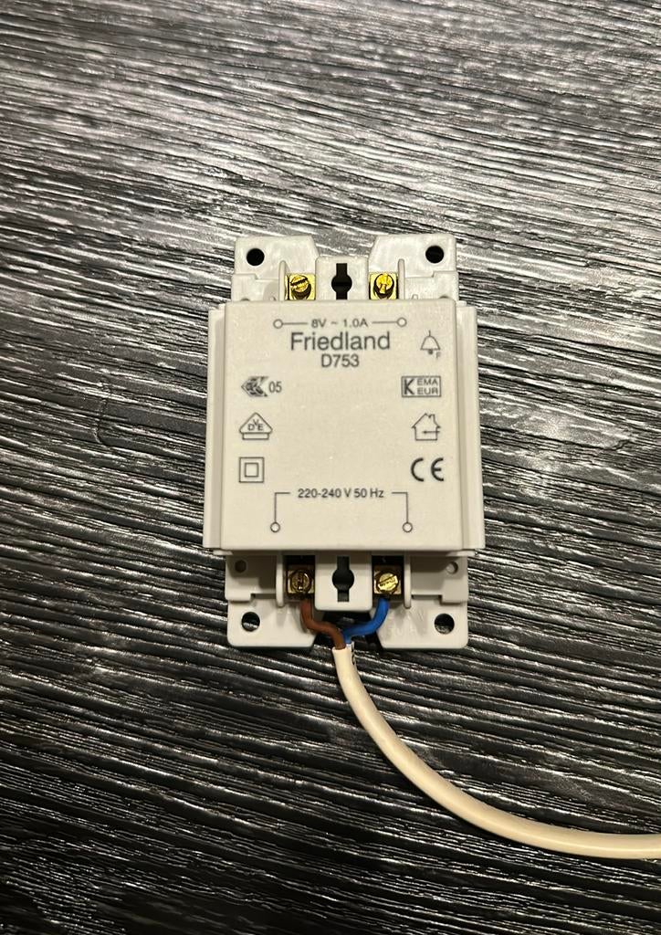 Friedland D753 Transformator, Ophalen of Verzenden, Gebruikt, Kabel of Snoer