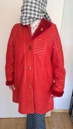 rood leren damesjas 40/42 prachtige kwaliteit, Maat 42/44 (L), Ophalen of Verzenden, Rood, Onbekend
