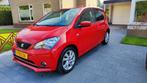 Seat Mii 1.0 44KW 2014 Rood 5 deurs, Auto's, Voorwielaandrijving, Euro 5, Stof, Zwart