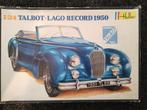 Heller Talbot Lago Record 1950 1:24, Auto, Groter dan 1:32, Ophalen of Verzenden, Zo goed als nieuw