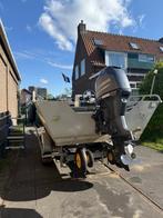Aluminium platbodem, 50 pk of meer, Aluminium, Ophalen of Verzenden, Zo goed als nieuw