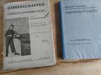 Oude studieboeken  hijs en gereedschapswerktuigen, Ophalen of Verzenden, Zo goed als nieuw