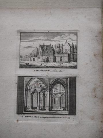 013-014 Amsterdam Leprozenhuis en Nieuwe Kerk dl 3 18e Eeuw beschikbaar voor biedingen