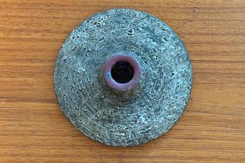 Keramieken chamotte berkenstam kandelaar beschikbaar voor biedingen