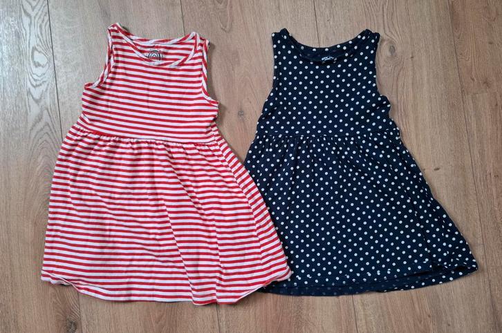 Zomerjurkjes maat 104 (3-4 jaar), Kinderen en Baby's, Kinderkleding | Overige, Zo goed als nieuw, Meisje, Ophalen of Verzenden