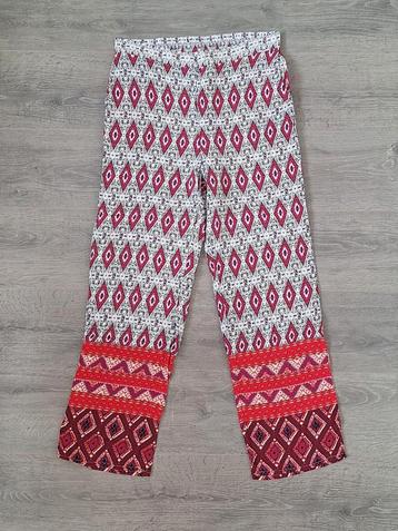 Smashed Lemon wijde broek met grafische print maat XL/42 beschikbaar voor biedingen