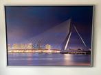 Skyline Rotterdam, Ophalen of Verzenden, Zo goed als nieuw, Schilderij, Minder dan 50 cm