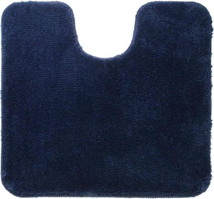 Sealskin Angora - Toiletmat 55x60 cm Polyester - Donkerblauw, Huis en Inrichting, Badkamer | Badtextiel en Accessoires, Nieuw