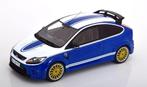 OttoMobile 1:18 Ford Focus RS Le Mans Edition 2010 blauw/wit, Hobby en Vrije tijd, Modelauto's | 1:18, Ophalen of Verzenden, Nieuw