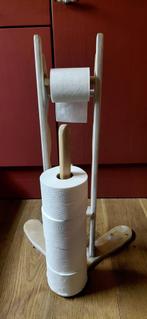 Toiletpapier houder, Ophalen of Verzenden, Zo goed als nieuw, Wit