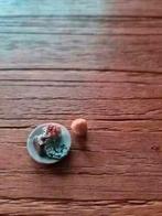 Poppenhuis miniaturen gebakjes op bordje, Ophalen of Verzenden, Nieuw