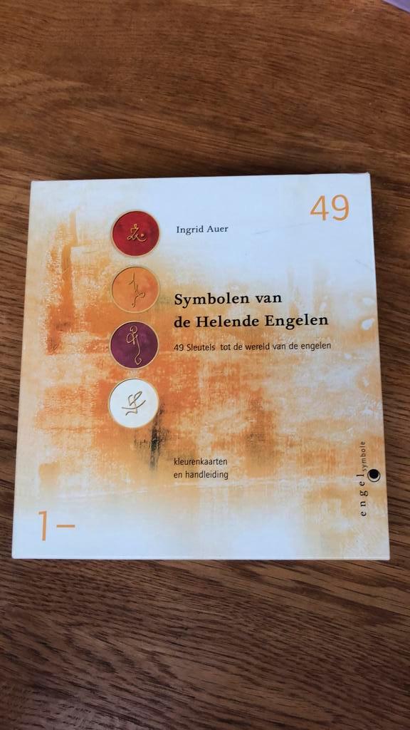 I. Auer - Symbolen van de helende engelen set, Boeken, Esoterie en Spiritualiteit, Zo goed als nieuw, Overige typen, Tarot of Kaarten leggen