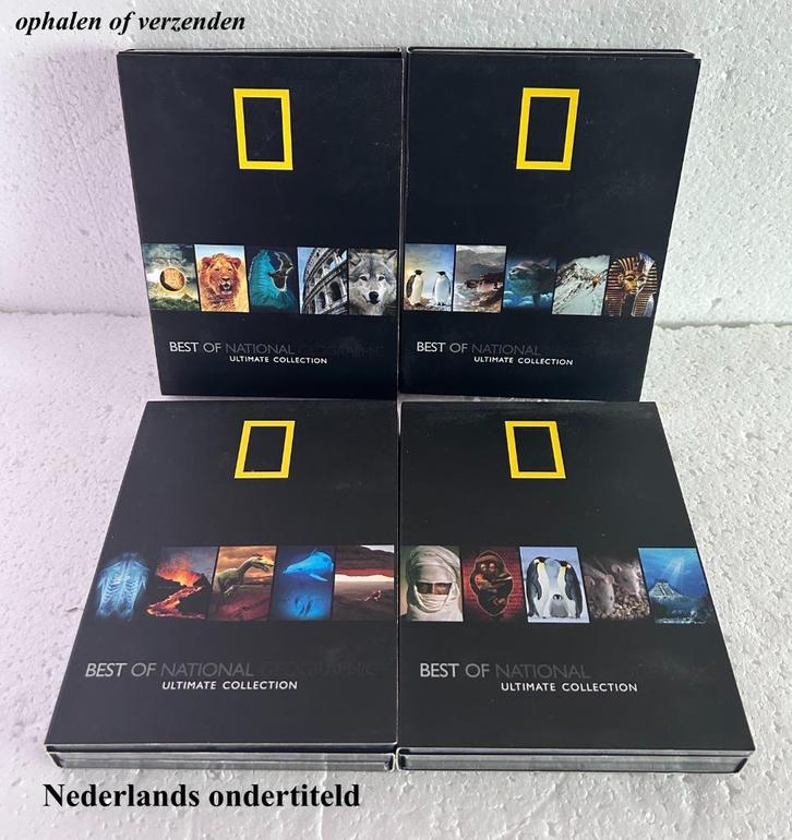 4x BOX = 20 dvd's National Geographic Ultimate Collection I, Cd's en Dvd's, Dvd's | Tv en Series, Zo goed als nieuw, Actie en Avontuur