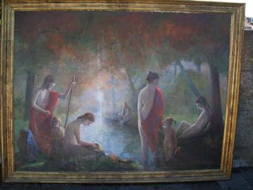 "Romantisch landschap" - Greg  beschikbaar voor biedingen