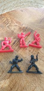 5 Vintage Ninja Warriors uit de jaren 80, Ophalen of Verzenden, Gebruikt