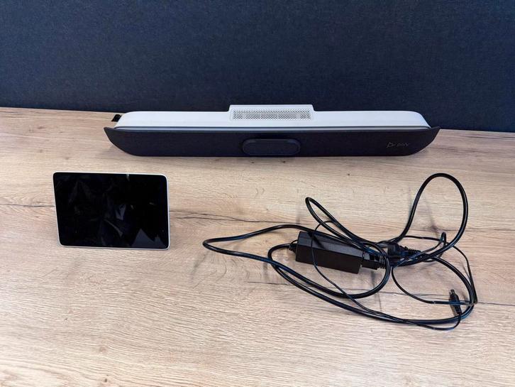 Poly X50 Videobar + Touch Controller, Computers en Software, Office-software, Gebruikt, Android, Ophalen of Verzenden