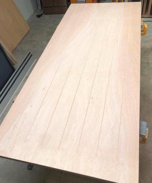 Buitendeur multiplex hout geïsoleerd of massief op voorraad!, Doe-het-zelf en Verbouw, Deuren en Horren, Nieuw, Buitendeur, 200 tot 215 cm