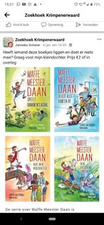 Gevraagd boeken van maffe meester Daan, Boeken, Kinderboeken | Jeugd | onder 10 jaar, Ophalen of Verzenden