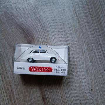 WIKING 086425 DKW 1000 Limousine - Polizei NRW wit beschikbaar voor biedingen