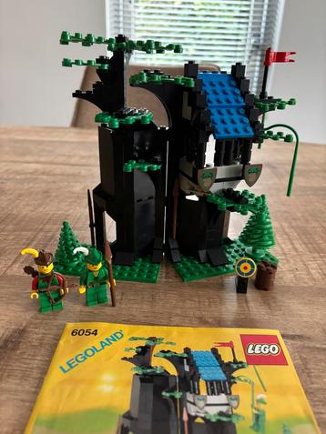 Lego Castle set 6054 ‘Forestmen’s Hideout’ uit 1988 beschikbaar voor biedingen