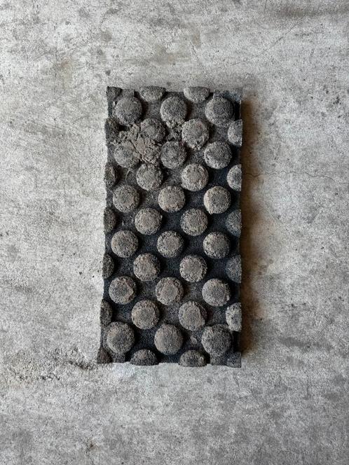 Rubberen snijtegels 40stuks voor een krat hertog jan, Tuin en Terras, Tegels en Klinkers, Zo goed als nieuw, Overige typen, Rubber