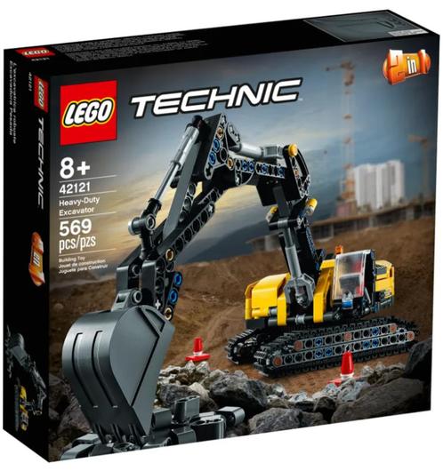 Lego Technic zware graafmachine (42121) NIEUW, Kinderen en Baby's, Speelgoed | Duplo en Lego, Nieuw, Lego, Complete set, Ophalen of Verzenden