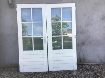 Openslaande dubbele deuren tuindeuren serre Tiny house