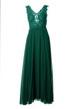 sale grote maat avondjurk groen maat 50 52 54 56 58, Kleding | Dames, Gelegenheidskleding, Galajurk, Maat 46/48 (XL) of groter