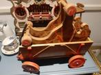Miniatuur straatorgel, draaiorgel, van Pruiken Holland, anti, Ophalen of Verzenden, Gebruikt, 1 klavier, Orgel