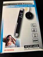 König Wireless USB Presenter met Laser Pointer, Computers en Software, Presenters, Ophalen of Verzenden, Nieuw, MacOS