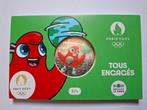 50 euro Frankrijk 2023 – Mascotte BU FDC zilver gekleurd, Zilver, Frankrijk, Losse munt, Overige waardes