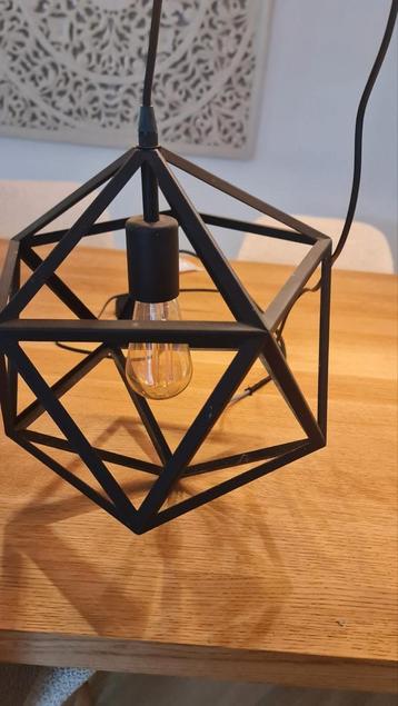 Industriële hanglamp incl gloeilamp beschikbaar voor biedingen