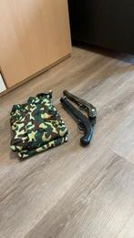 Legersetje maat 104, Ophalen, Zo goed als nieuw, 104 of kleiner, Meisje