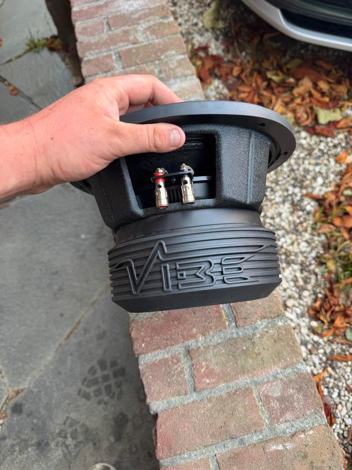 Vibe BlackAir Subwoofer 10 inch, Auto diversen, Autospeakers, Gebruikt, Ophalen of Verzenden
