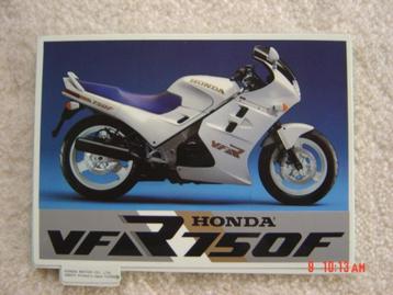 Honda stickers vfr750f cx500 turbo cx650 raamsticker vfr beschikbaar voor biedingen