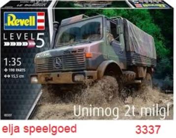 Revell 1:35 TRUCK 2 ton MILGL UNIMOG 3337 modelbouw beschikbaar voor biedingen