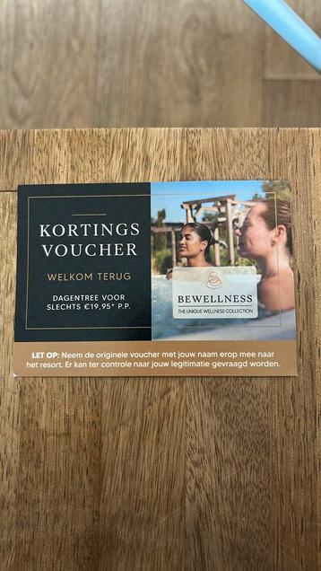 Kortingsbon spa sauna bewellness beschikbaar voor biedingen
