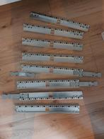 Ikea Besta Rail Ophangsysteem 8x, incl 4 verbindstukken, Ophalen