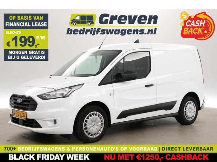 Ford Transit Connect 1.5 EcoBlue | Airco | Parkeersens. | El, Auto's, Bestelauto's, Bedrijf, Te koop, ABS, Airconditioning, Bluetooth