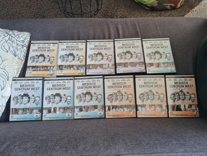 Medisch Centrum West "seizoen 4-7"., Cd's en Dvd's, Dvd's | Tv en Series, Zo goed als nieuw, Drama, Vanaf 12 jaar, Ophalen