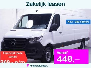 Mercedes-Benz Sprinter 315 CDI 150 pk L3H2 Navi, 360 Camera  beschikbaar voor biedingen