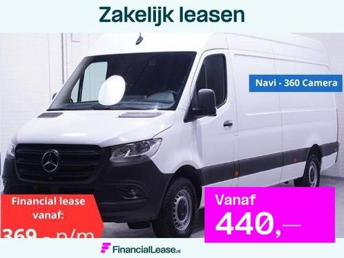 Mercedes-Benz Sprinter 315 CDI 150 pk L3H2 Navi, 360 Camera, Auto's, Bestelauto's, Bedrijf, Lease, Financial lease, ABS, Achteruitrijcamera