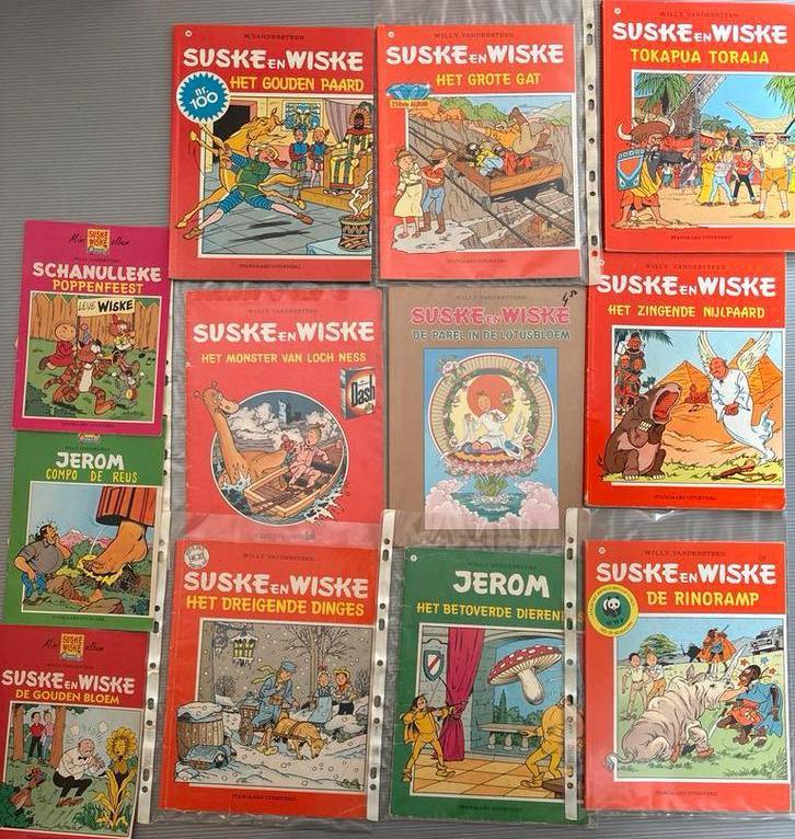 Suske en Wiske & Jerom Stripboeken Collectie, Boeken, Stripboeken, Gelezen, Meerdere stripboeken, Ophalen of Verzenden
